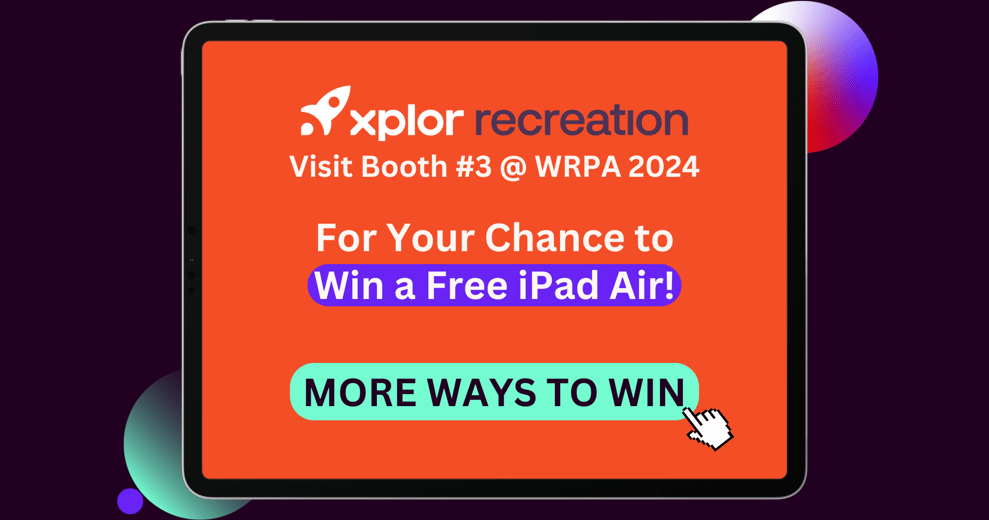 Xplor Recreations WRPA 2024 conference iPad giveaway (1)