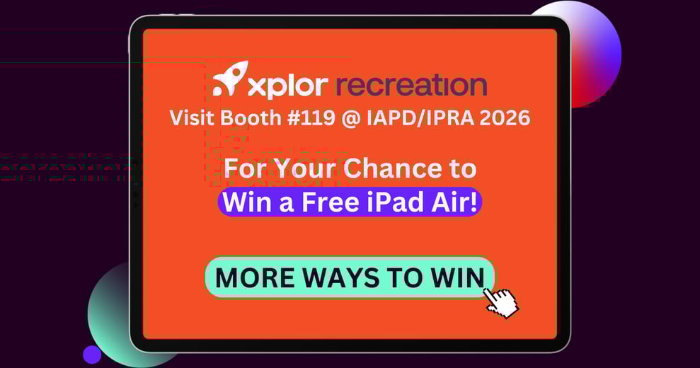 _Xplor Recreations IAPDIPRA 2026 conference iPad giveaway