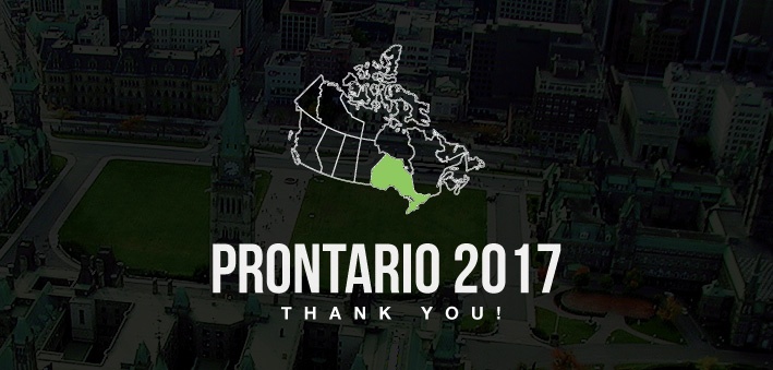 Experiencing, Building, and Engaging at PROntario 2017