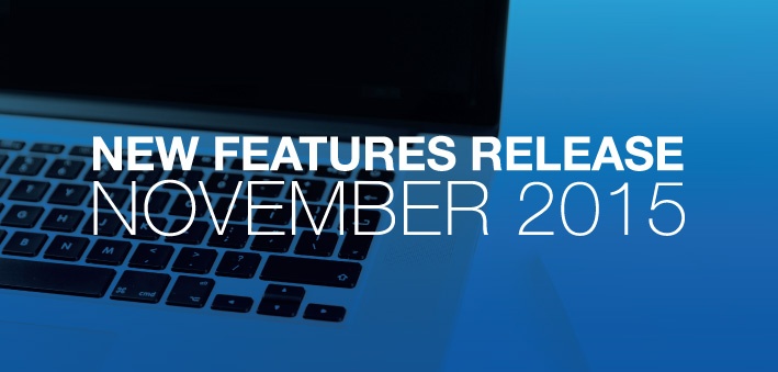 New Features  Release November 2015