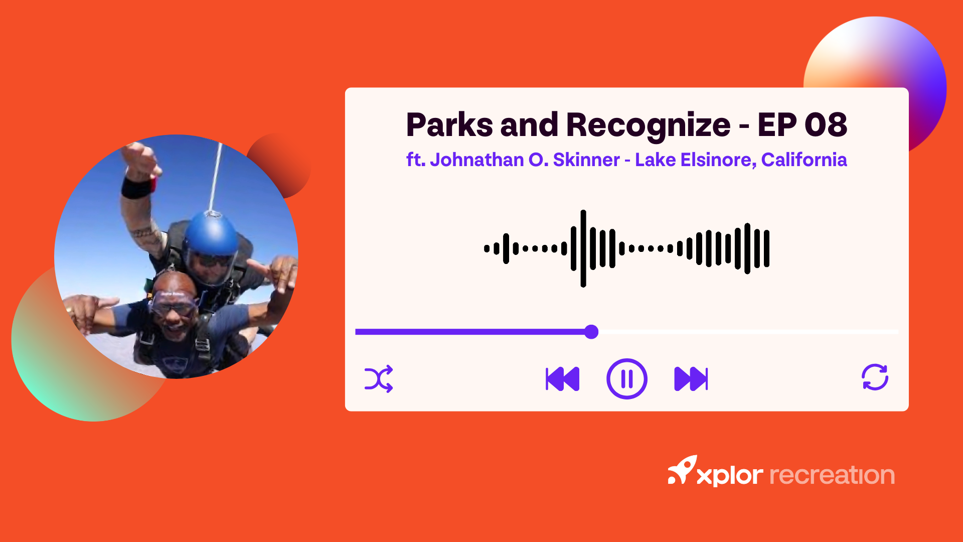 The Parks and Recognize Podcast - Episode 8 with Johnathan O. Skinner